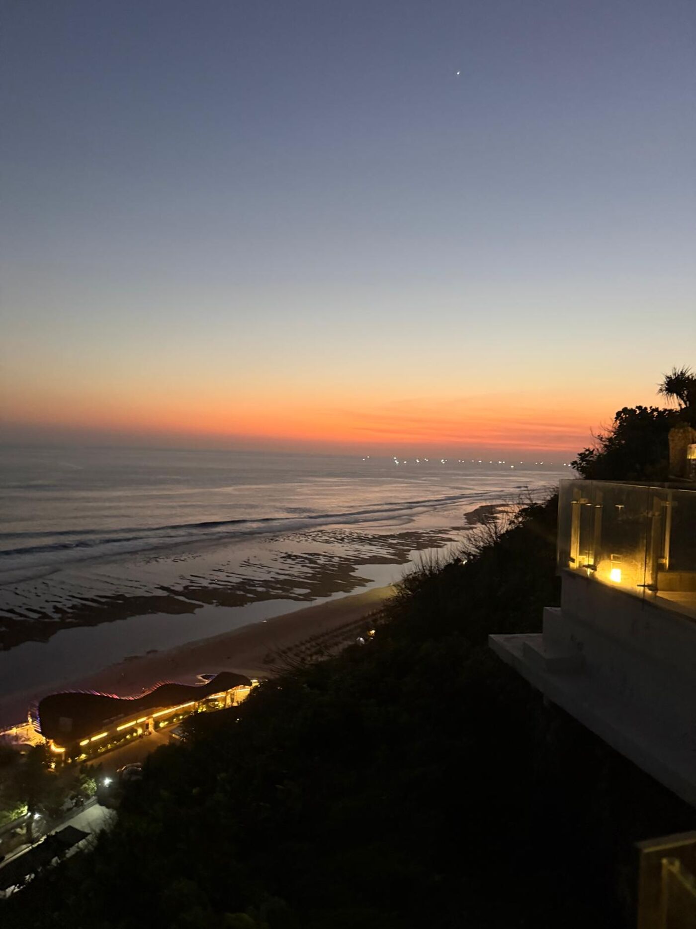 The view from Umana Oliverra